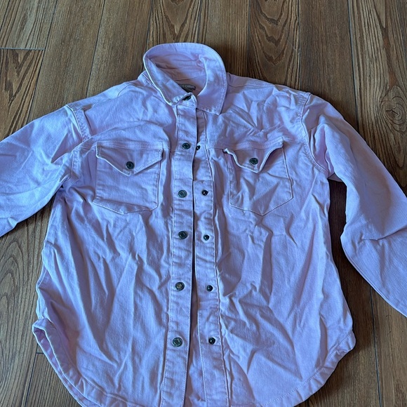 Pink jean jacket!! - Picture 1 of 2